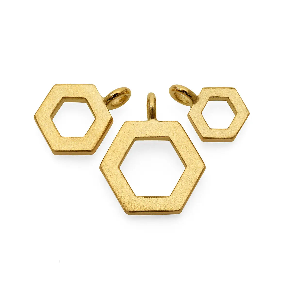 b.yours IN FREE BALANCE Kette Hexagon – Variantenübersicht, 750 Gelbgold, Damen
