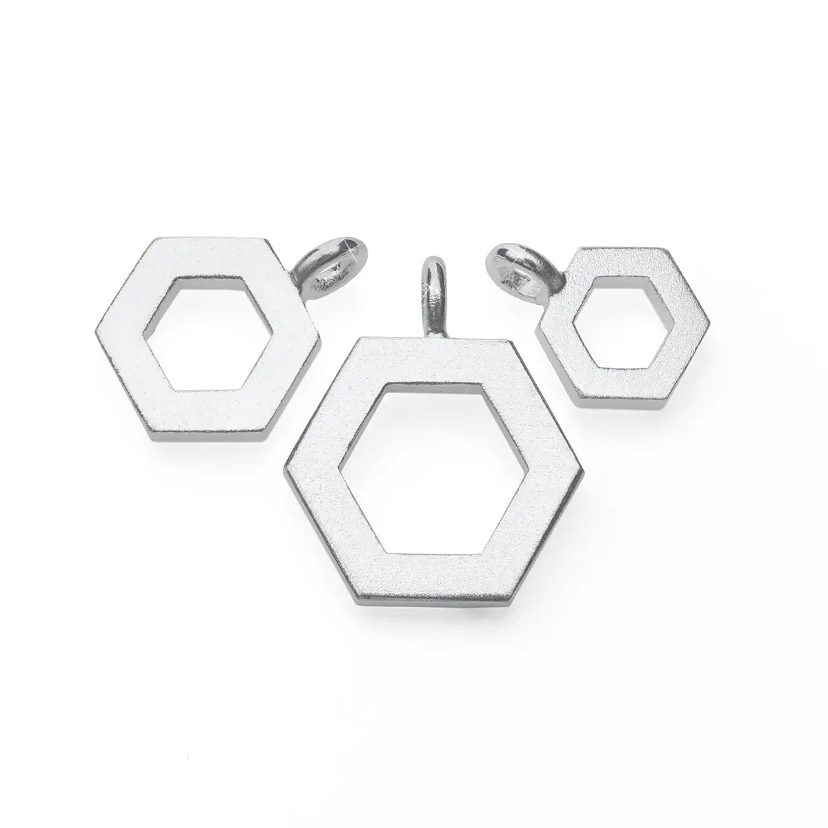 b.yours IN FREE BALANCE Nylonarmband Hexagon – Variantenübersicht, 925 Silber, Unisex
