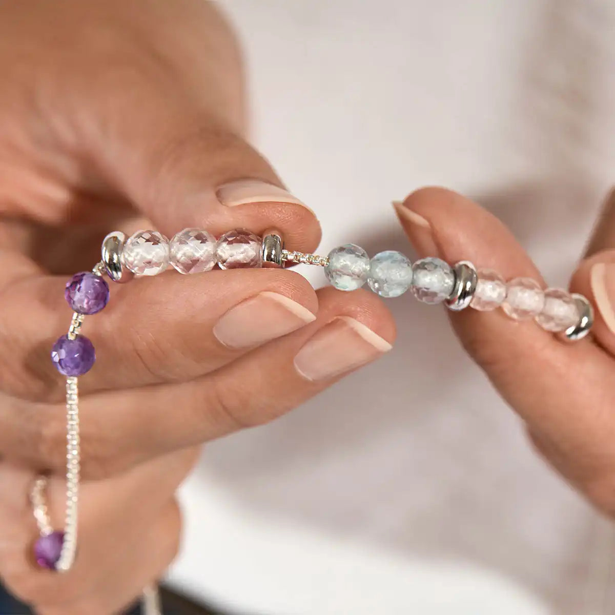 b.yours IN MOVE Kette 7 Chakra – 925 Silber, Damen (3)