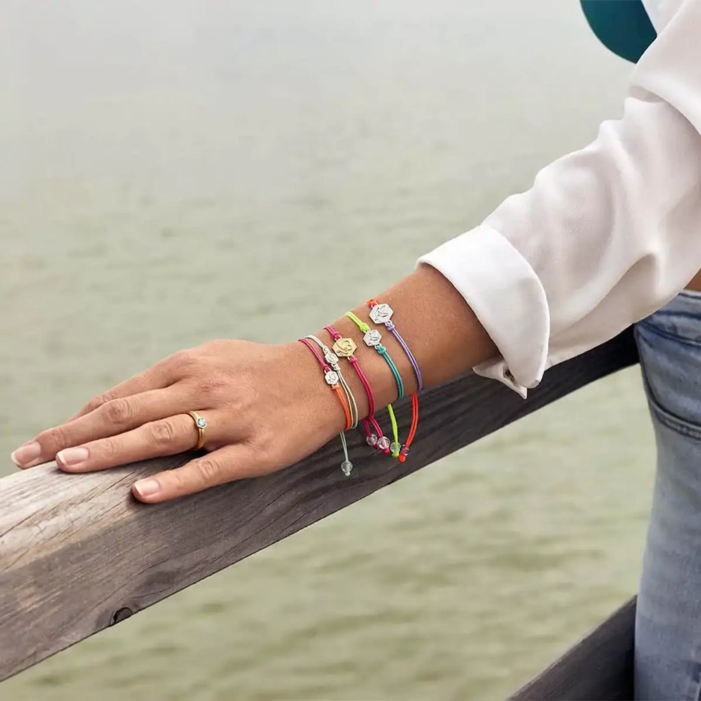 b.yours IN YOU Armband Om – am Handgelenk getragen, 925 Silber, Unisex