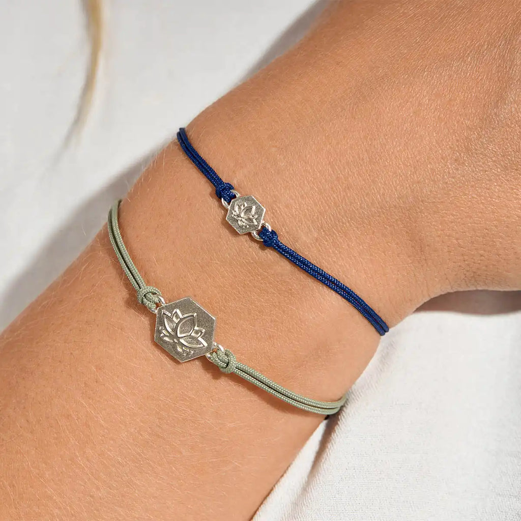 b.yours IN YOU Armband Lotus – 750 Gelbgold, Unisex