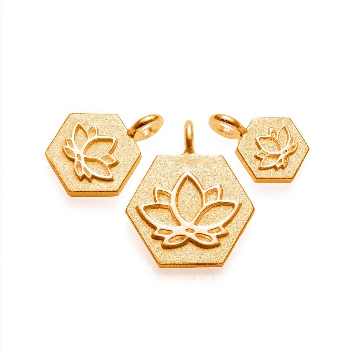 b.yours IN YOU Kette Lotus – Variantenübersicht, 750 Roségold, Damen