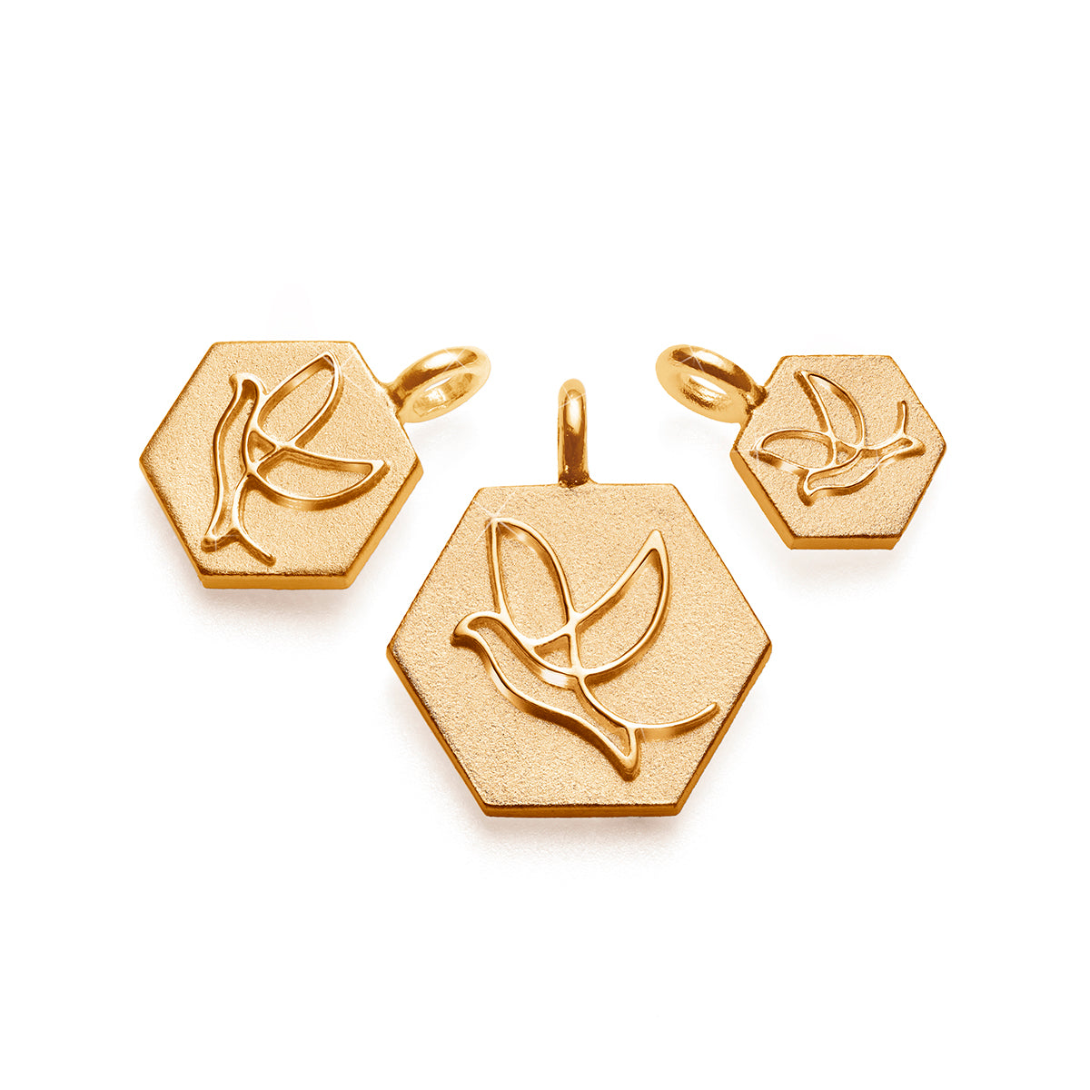 b.yours IN YOU Kette Taube – Variantenübersicht, 750 Roségold, Unisex
