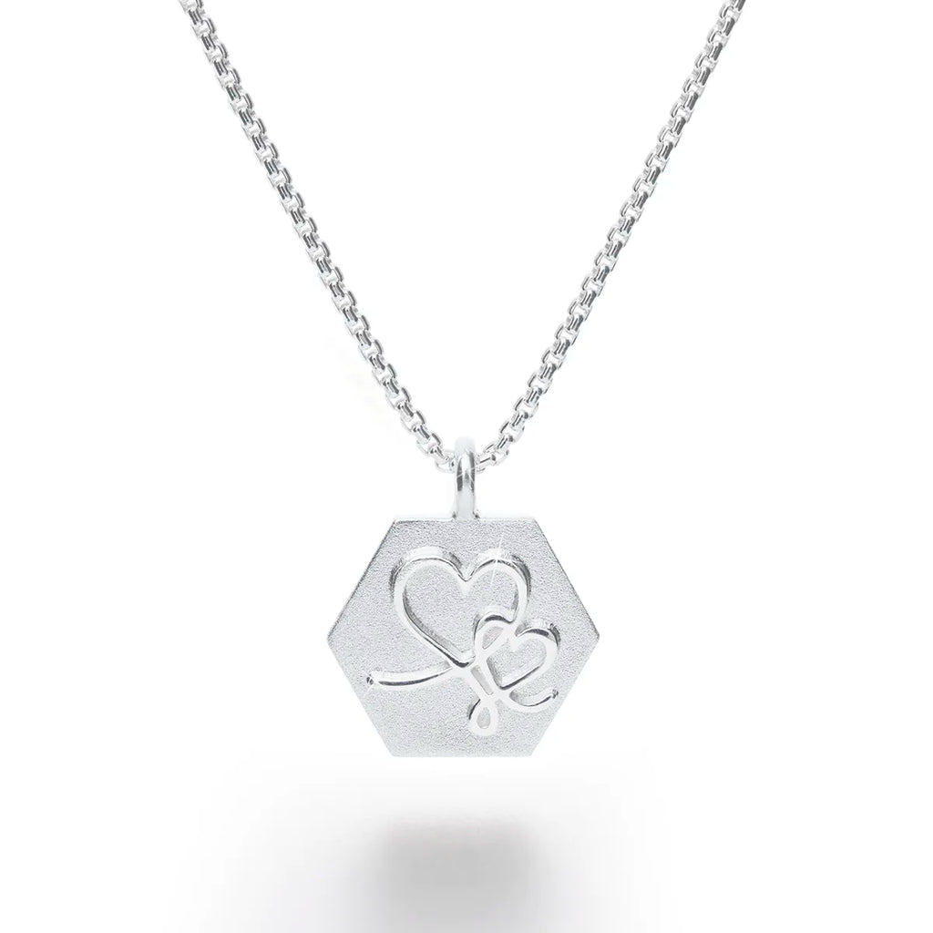 b.yours IN YOU Kette Herz – 925 Silber, Damen