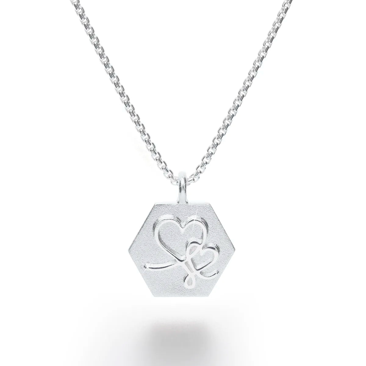 b.yours IN YOU Kette Herz – 925 Silber, Damen