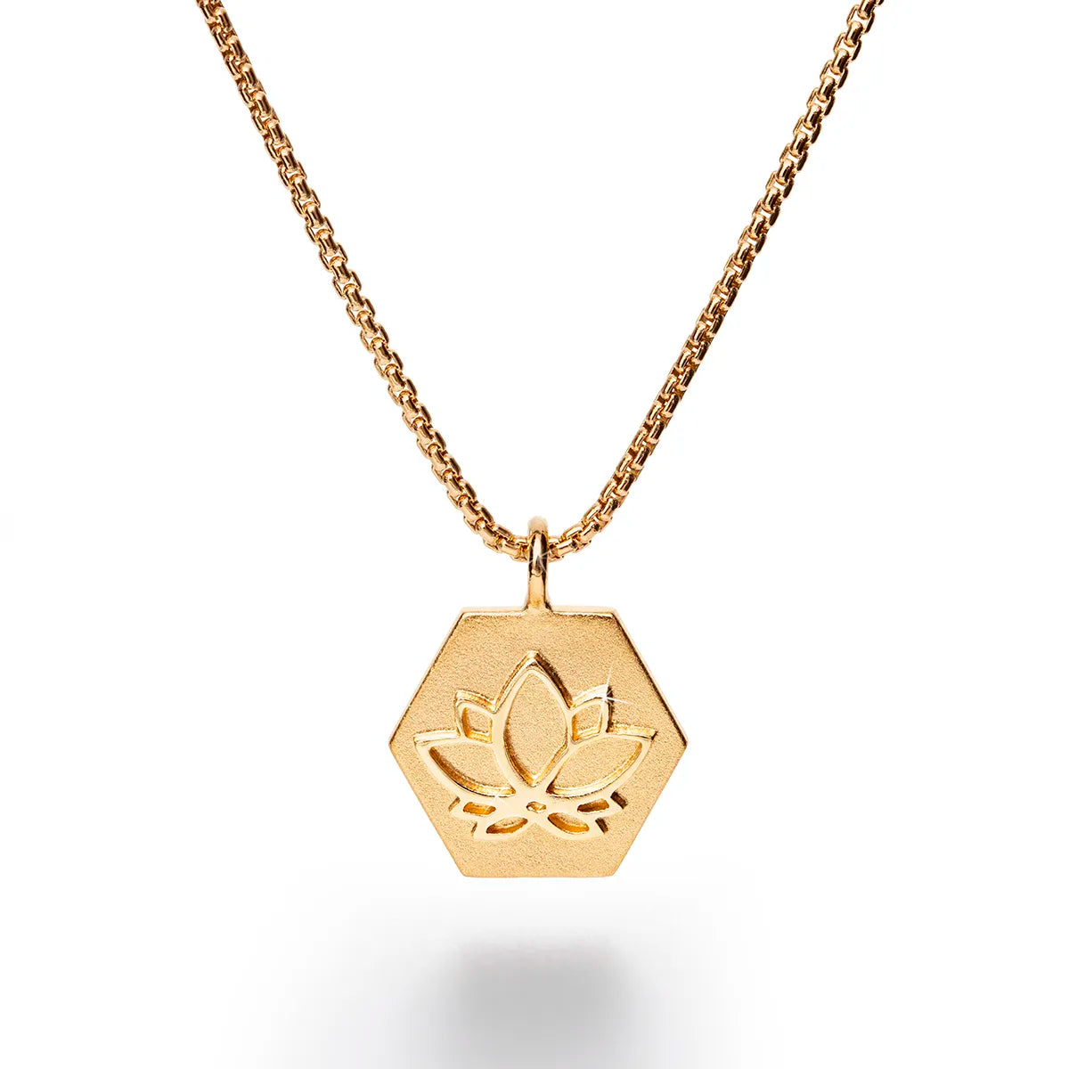 b.yours IN YOU Kette Lotus – 750 Roségold, Damen