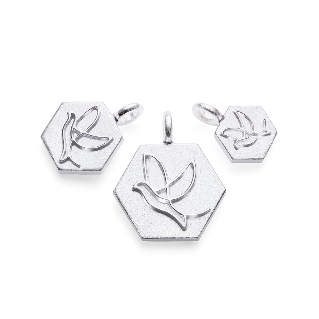 b.yours IN YOU Kette Taube – 925 Silber, Unisex (2)